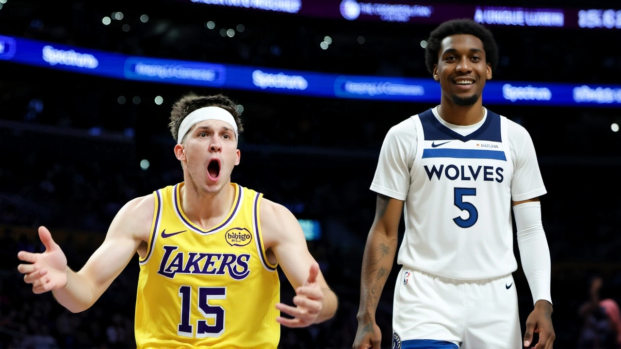 Austin Reaves' buzzer-beater lifts Lakers over Timberwolves 116-115 in Minneapolis